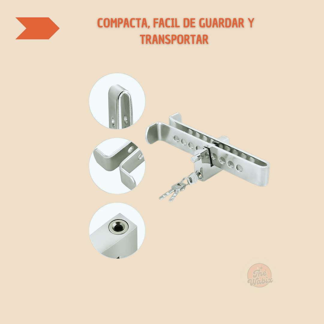 PEDALGUARD™ Traba pedal antirrobo