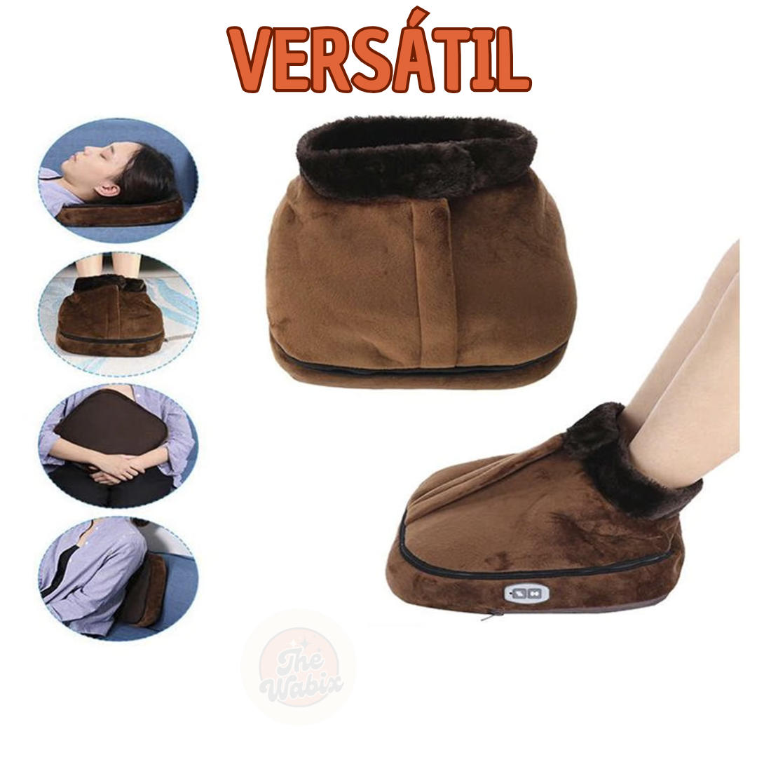 THERMOPLUSH™ Pantufla Calefactora Eléctrica Premium